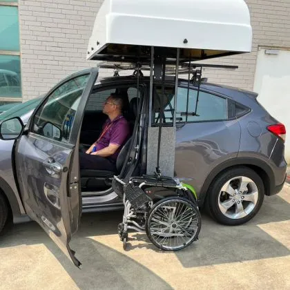 2024車頂輪椅收納(HONDA-HRV)